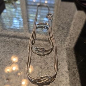 Authentic John Hardy LOVE Knot Set